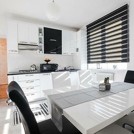 White Spacious Apartment Сибиу Экстерьер фото